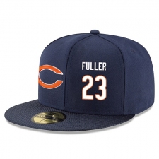 NFL Chicago Bears #23 Kyle Fuller Stitched Snapback Adjustable Player Hat - Navy/White