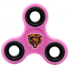 NFL Chicago Bears 3 Way Fidget Spinner K20 - Pink