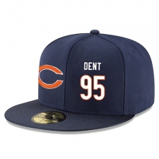 NFL Chicago Bears #95 Richard Dent Stitched Snapback Adjustable Player Hat - Navy/White