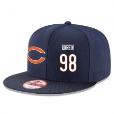 NFL Chicago Bears #98 Mitch Unrein Stitched Snapback Adjustable Player Hat - Navy/White