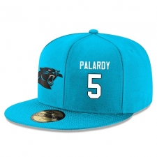 NFL Carolina Panthers #5 Michael Palardy Stitched Snapback Adjustable Player Hat - Blue/White