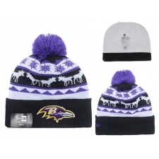 NFL Baltimore Ravens Stitched Knit Beanies 021
