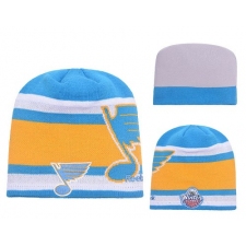 NHL St. Louis Blues Stitched Knit Beanies 004