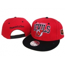 NHL New Jersey Devils Stitched Snapback Hats 003