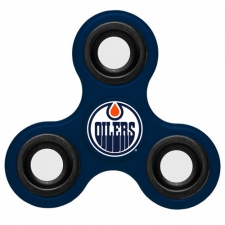 NHL Edmonton Oilers 3 Way Fidget Spinner B115 - Navy