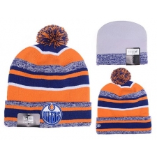 NHL Edmonton Oilers Stitched Knit Beanies 005