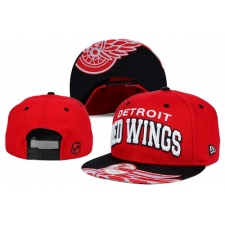 NHL Detroit Red Wings Stitched Snapback Hats 002