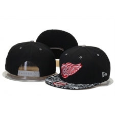 NHL Detroit Red Wings Stitched Snapback Hats 006