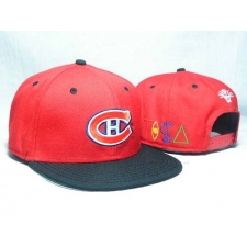 NHL Montreal Canadiens Stitched Snapback Hats 001