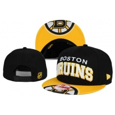 NHL Boston Bruins Stitched Snapback Hats 031
