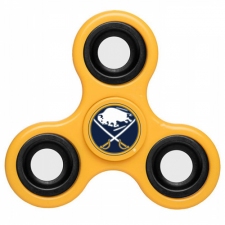 NHL Buffalo Sabres 3 Way Fidget Spinner D99 - Yellow