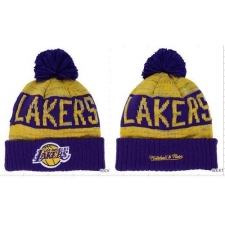 NBA Los Angeles Lakers Stitched Knit Beanies 026