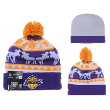 NBA Los Angeles Lakers Stitched Knit Beanies 039