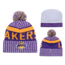 NBA Los Angeles Lakers Stitched Knit Beanies 040