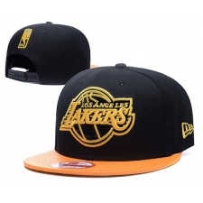 NBA Los Angeles Lakers Stitched Snapback Hats 003