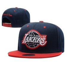 NBA Los Angeles Lakers Stitched Snapback Hats 058