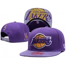 NBA Los Angeles Lakers Stitched Snapback Hats 068