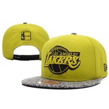 NBA Los Angeles Lakers Stitched Snapback Hats 077