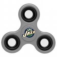 NBA Utah Jazz 3 Way Fidget Spinner G76 - Gray