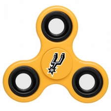 NBA San Antonio Spurs 3 Way Fidget Spinner D66 - Yellow
