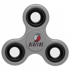 NBA Portland Trail Blazers 3 Way Fidget Spinner G77 - Gray