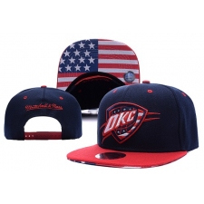 NBA Oklahoma City Thunder Stitched Snapback Hats 010