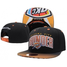 NBA Oklahoma City Thunder Stitched Snapback Hats 012