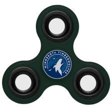NBA Minnesota Timberwolves 3 Way Fidget Spinner J88 - Green