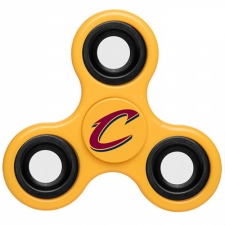 NBA Cleveland Cavaliers 3 Way Fidget Spinner D65 - Yellow