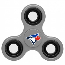 MLB Toronto Blue Jays 3 Way Fidget Spinner G37 - Gray