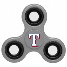MLB Texas Rangers 3 Way Fidget Spinner G54 - Gray