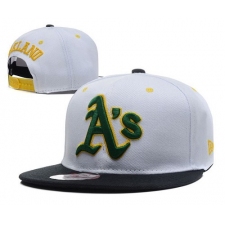 MLB Oakland Athletics Stitched Snapback Hats 023