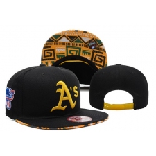 MLB Oakland Athletics Stitched Snapback Hats 025