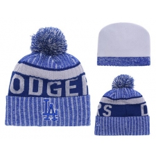 MLB Los Angeles Dodgers Stitched Knit Beanies 019