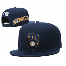 MLB Milwaukee Brewers Hats 001
