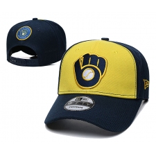 MLB Milwaukee Brewers Snapback Hats 006