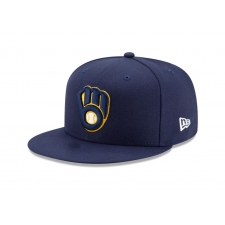 MLB Milwaukee Brewers Snapback Hats 009