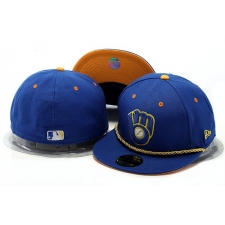 MLB Milwaukee Brewers Stitched Snapback Hats 011