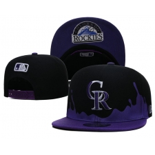MLB Colorado Rockies Hats 003
