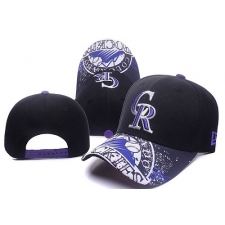 MLB Colorado Rockies Stitched Snapback Hats 001