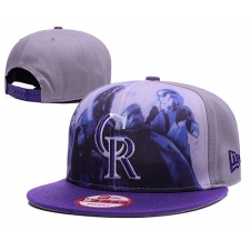 MLB Colorado Rockies Stitched Snapback Hats 003