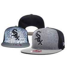 MLB Chicago White Sox Stitched Snapback Hats 033