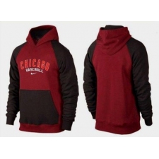 MLB Men's Nike Chicago Cubs Pullover Hoodie - Red/Brown
