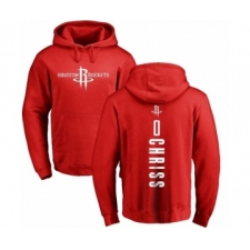 NBA Nike Houston Rockets #0 Marquese Chriss Red Backer Pullover Hoodie