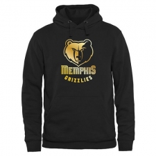 NBA Men's Memphis Grizzlies Gold Collection Pullover Hoodie - Black