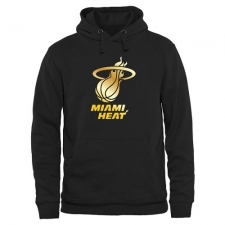 NBA Men's Miami Heat Gold Collection Pullover Hoodie - Black