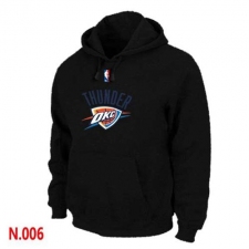 NBA Men's Oklahoma City Thunder Pullover Hoodie - Black