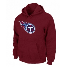 NFL Men's Nike Tennessee Titans Logo Pullover Hoodie - Red