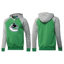 NHL Men's Vancouver Canucks Big & Tall Logo Hoodie - Green/Grey