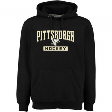 NHL Men's Pittsburgh Penguins Rinkside City Pride Pullover Hoodie - Black